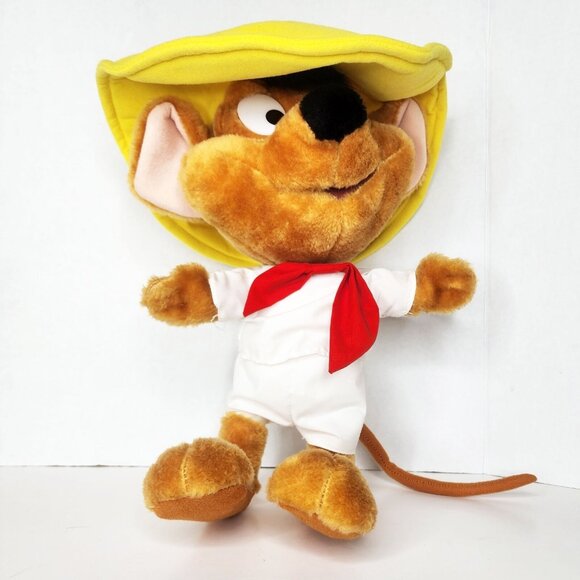 Vintage  14" Plush SPEEDY GONZALES Mouse Stuffed Animal - Picture 1 of 4